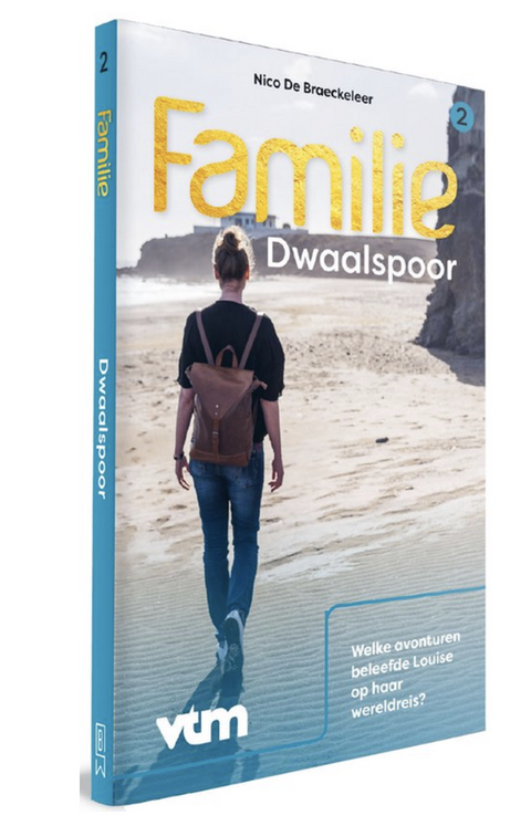 Dwaalspoor: Familie 2 – boekcover – Nico de Braeckeleer – ISBN 9789059249806 – paperback – als nieuw