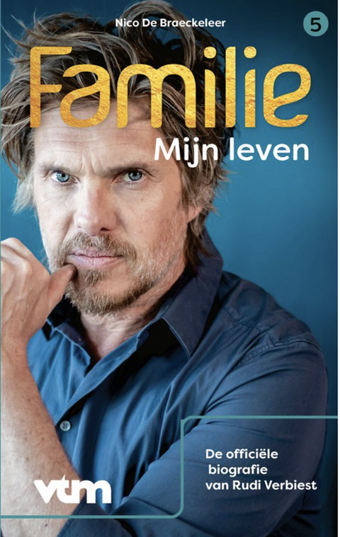 Mijn leven: Familie 5 – boekcover – Nico de Braeckeleer – ISBN 9789464018387 – paperback – als nieuw