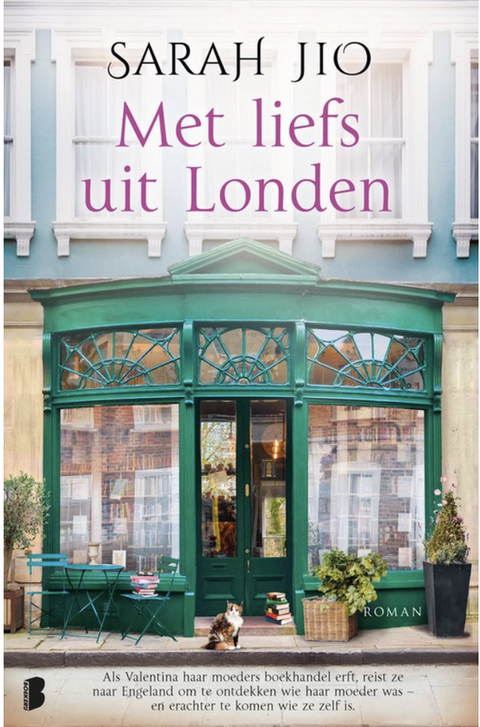 Met liefs uit Londen – boekcover – Sarah Jio – ISBN 9789022594902 – paperback – als nieuw