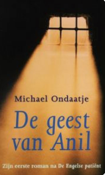 De geest van Anil – boekcover – Michael Ondaatje – ISBN 9789035122123 – paperback – als nieuw