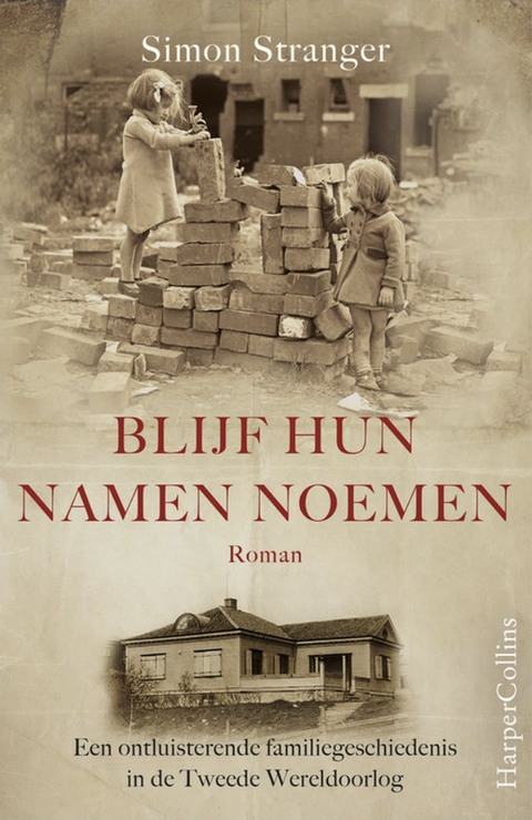 Blijf hun namen noemen – boekcover – Simon Stranger – ISBN 9789402702583 – paperback – als nieuw