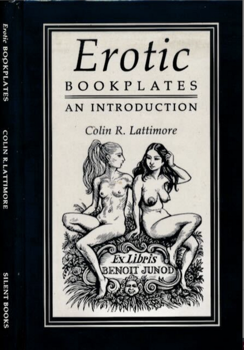 Erotic Bookplates – boekcover – Colin R. Lattimore – ISBN 9781851830220 – hardcover – als nieuw