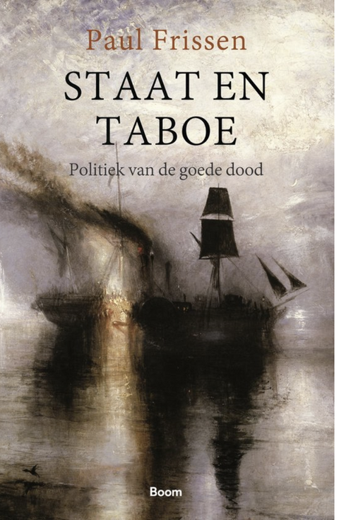 Staat en taboe: Politiek van de goede dood
 – boekcover – Paul Frissen – ISBN 9789024424207 – paperback – als nieuw