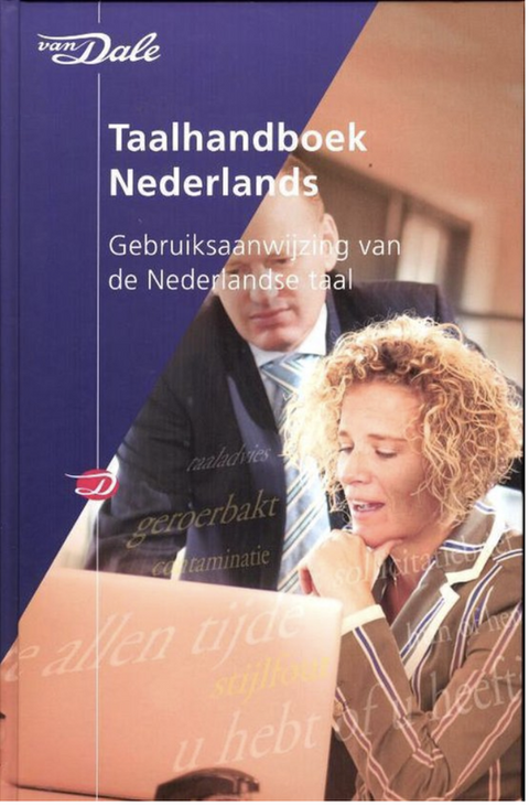 Van Dale Taalhandboek Nederlands – boekcover – NB – ISBN 9789460770012 – hardcover – als nieuw