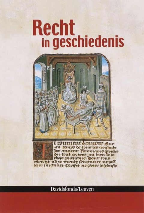 Recht in geschiedenis – boekcover – NB – ISBN 9789058263858 – paperback – als nieuw