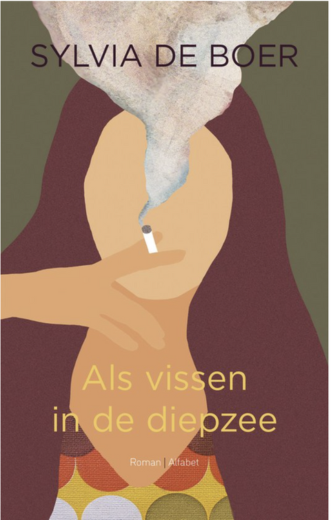 Als vissen in de diepzee – boekcover – Sylvia de Boer – ISBN 9789021342672 – paperback – als nieuw