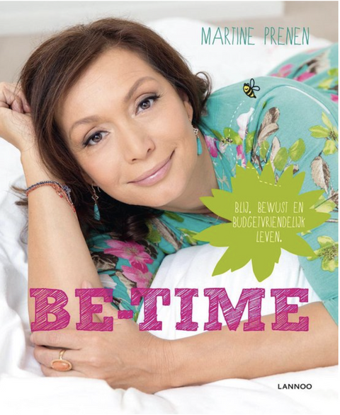 Be-Time – boekcover – Martine Prenen – ISBN 9789401423007 – hardcover – als nieuw