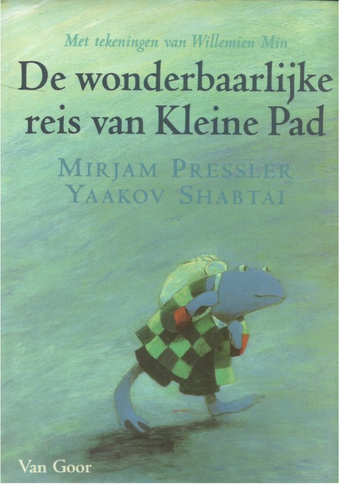 De wonderbaarlijke reis van Kleine Pad – boekcover – Mirjam Pressler – ISBN 9789000032488 – hardcover – als nieuw