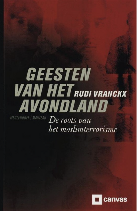 Geesten van het avondland – boekcover – Rudi Vranckx – ISBN 9789085420583 – paperback – als nieuw