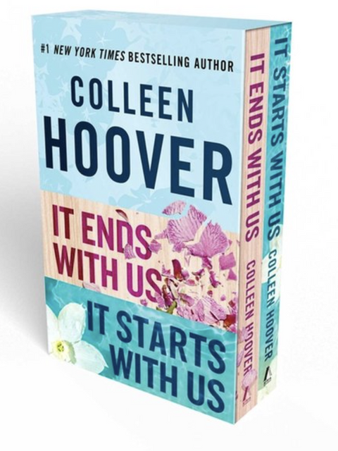 It Ends with Us, It Starts with Us - Box Set – boekcover – Colleen Hoover – ISBN 9781668021064 – paperback – als nieuw