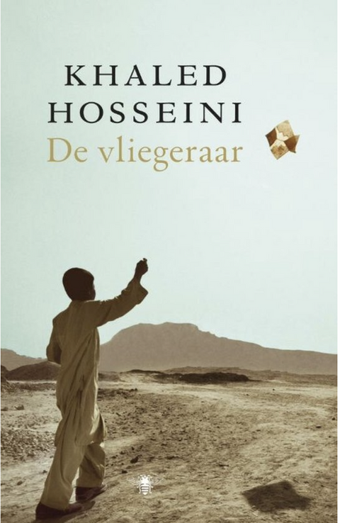 De vliegeraar – boekcover – Khaled Hosseini – ISBN 9789023455530 – hardcover – als nieuw