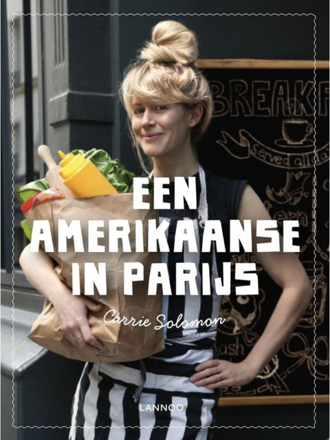 Een Amerikaanse in Parijs – boekcover – Carrie Solomon – ISBN 9789401426169 – hardcover – als nieuw