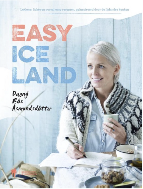 Easy Iceland: lekkere, lichte en vooral easy recepten, geïnspireerd door de IJslandse keuken

 – boekcover – Dagny Ros Asmundsdottir – ISBN 9789089315083 – hardcover – als nieuw