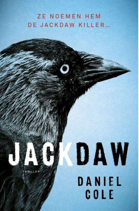 Jackdaw – boekcover – Daniel Cole – ISBN 9789022559017 – paperback – als nieuw