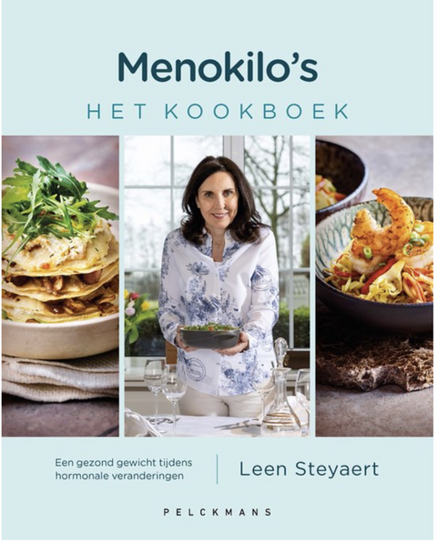 Menokilo's - Het kookboek – boekcover – Leen Steyaert – ISBN 9789020995640 – hardcover – als nieuw