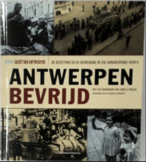 Tweedehands boek: Antwerpen bevrijd door NB - als nieuw paperback