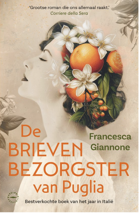 Tweedehands boek: De brievenbezorgster van Puglia door Francesca Giannone - als nieuw paperback