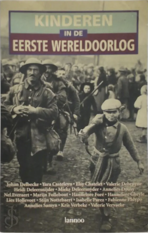 Tweedehands boek: Kinderen in de Eerste Wereldoorlog door Johan Delbecke - als nieuw paperback