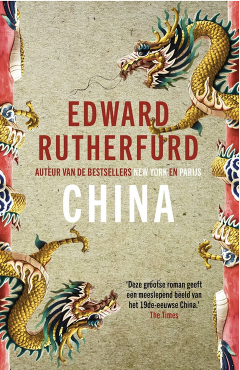 Tweedehands boek: China door Edward Rutherfurd - als nieuw hardcover