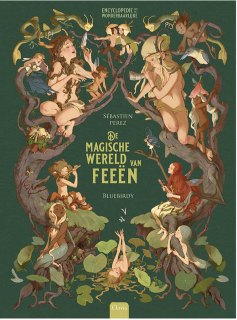 Tweedehands boek: De magische wereld van feeën. door Sébastien Perez - als nieuw hardcover