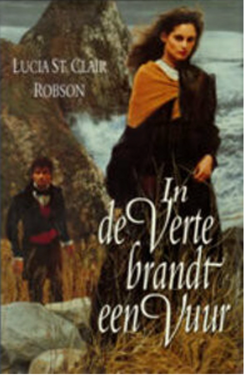 Tweedehands boek: In de verte brandt vuur
 door Lucia St. Clair Robson - als nieuw hardcover