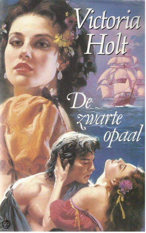 Tweedehands boek: De zwarte opaal door Victoria Holt - als nieuw hardcover