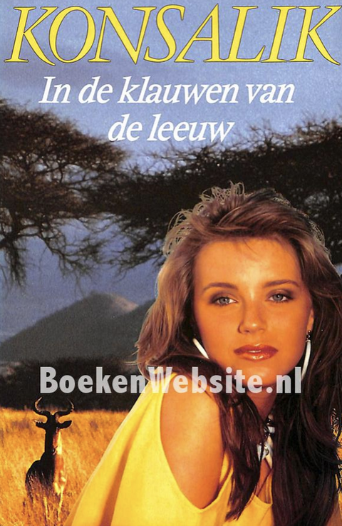 Tweedehands boek: In de klauwen van de leeuw door Konsalik - als nieuw hardcover