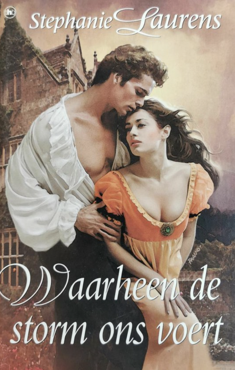Tweedehands boek: In vuur en vlam door Johanna Lindsey - als nieuw hardcover