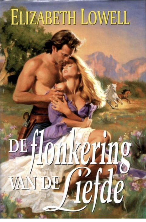 Tweedehands boek: De Flonkering Van De Liefde door Elisabeth Lowell - als nieuw hardcover