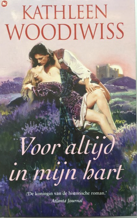 Tweedehands boek: Voor Altijd In Mijn Hart door Kathleen Woodiwiss - als nieuw hardcover