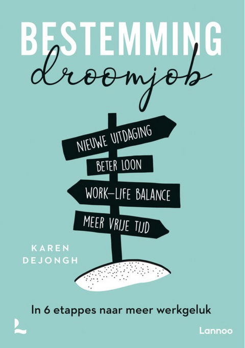 Tweedehands boek: Bestemming droomjob door Karen Dejongh - nieuw paperback