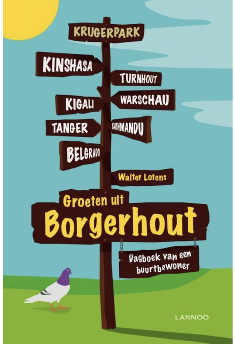 Tweedehands boek: Groeten Uit Borgerhout door Walter Lotens - als nieuw paperback