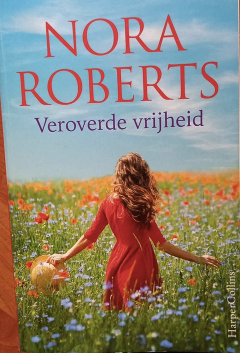 Tweedehands boek: Veroverde vrijheid door Nora Roberts - als nieuw paperback
