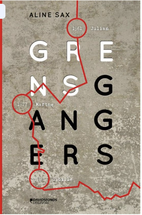 Tweedehands boek: Grensgangers door Aline Sax - als nieuw hardcover