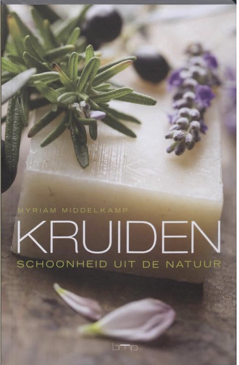 Tweedehands boek: Schoonheid-uit-de-natuur:-Kruiden door Myriam Middelkamp - als nieuw hardcover