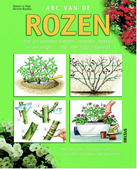 Tweedehands boek: Het-ABC-van-de-rozen door R. le Page - als nieuw paperback