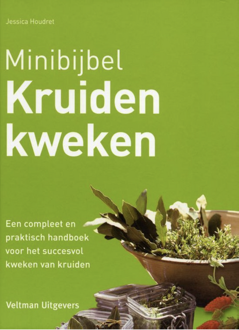 Tweedehands boek: Minibijbel---kruiden-kweken door Jessica Houdret - als nieuw hardcover