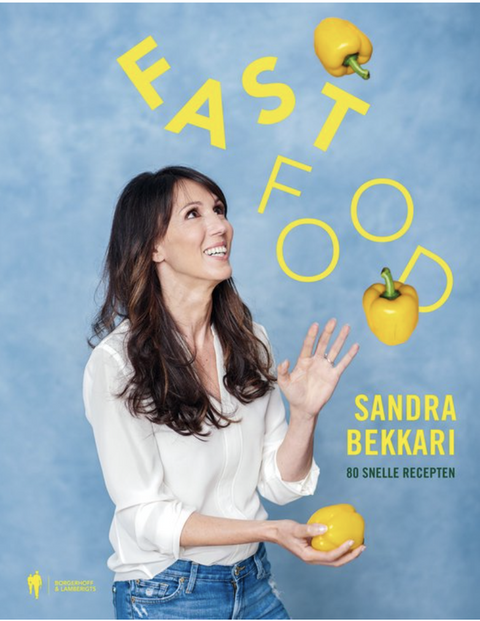 Tweedehands boek: Fast-Food:-80-snelle-recepten
 door Sandra Bekkari
 - als nieuw hardcover