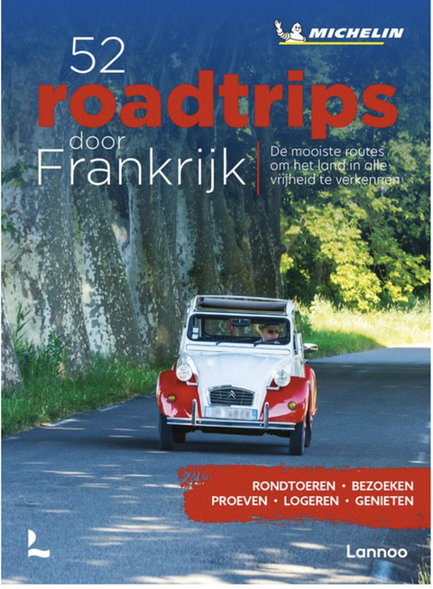 Tweedehands boek: 52-Road-trips-door-Frankrijk:-De-mooiste-routes-om-het-land-in-alle-vrijheid-te-verkennen
 door NB - als nieuw paperback