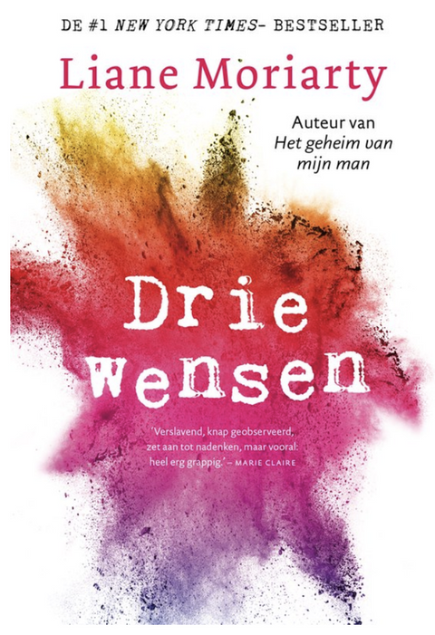 Tweedehands boek: Drie-wensen door Liane Moriarty - als nieuw paperback