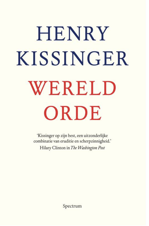 Tweedehands boek: Wereldorde door Henry Kissinger - als nieuw paperback