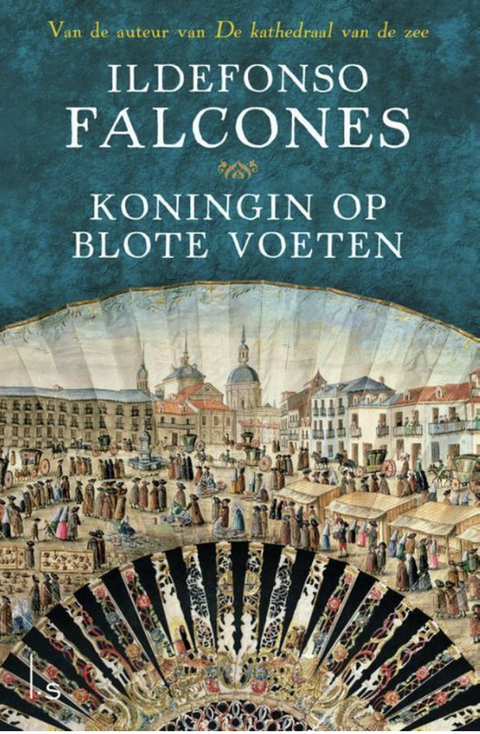 Tweedehands boek: Koningin-op-blote-voeten door Ildefonso Falcones - als nieuw paperback
