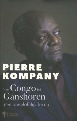 Pierre Kompany Van Congo tot Ganshoren: een ongelofelijk leven – boekcover – Pierre Kompany – ISBN 9789463930734 – paperback – als nieuw