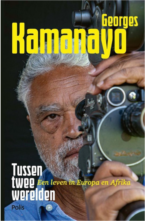 Tussen twee werelden – boekcover – Georges Kamanayo – ISBN 9789463105255 – Paperback – Als Nieuw