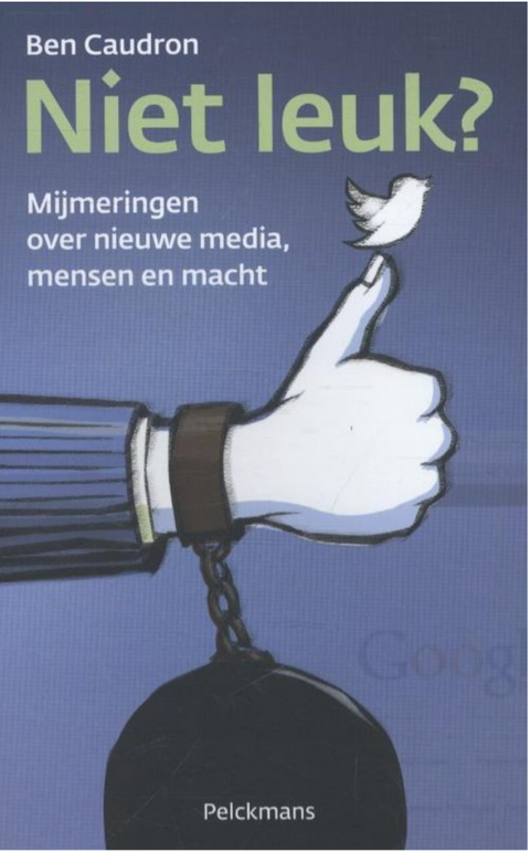 Niet leuk? – boekcover – Ben Caudron – ISBN 9789028960640 – paperback – als nieuw