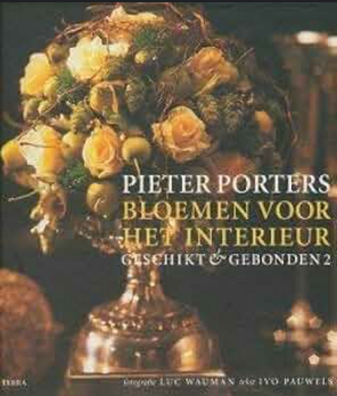 Bloemen Voor Het Interieur – boekcover – Pieter Porters – ISBN 9789020942071 – hardcover – als nieuw