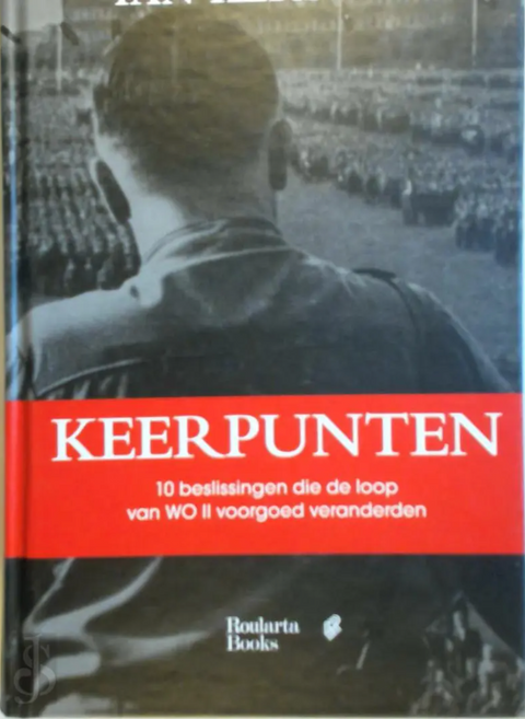Keerpunten – boekcover – Ian Kershaw – ISBN 9789086790937 – hardcover – als nieuw