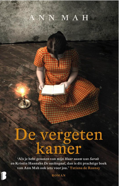 De vergeten kamer – boekcover – Ann Mah – ISBN 9789022590553 – paperback – als nieuw
