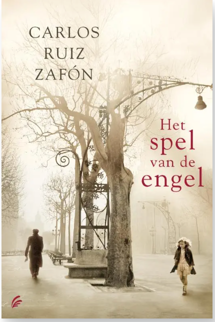 Het spel van de engel – boekcover – Carlos Ruiz Zafon – ISBN 9789056723163 – paperback – als nieuw