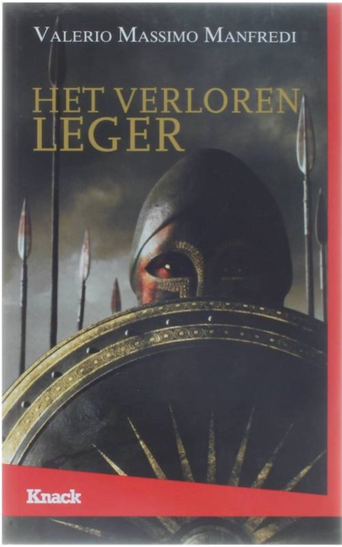 Het verloren leger – boekcover – Valerio Massimo Manfredi – ISBN 9789086794768 – paperback – als nieuw